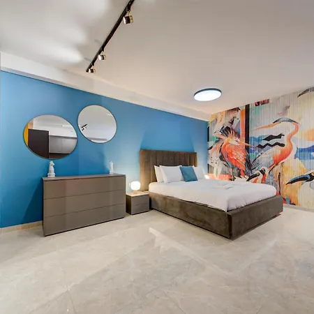 Апартаменты Seaside St'julians With Private Balconies By 360 Estates