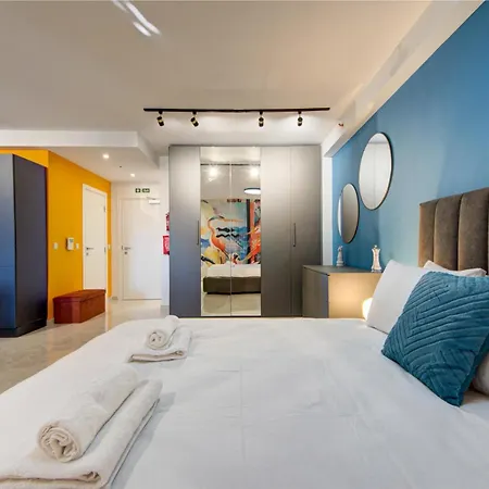 Апартаменты Seaside St'julians With Private Balconies By 360 Estates Сент Джулианс