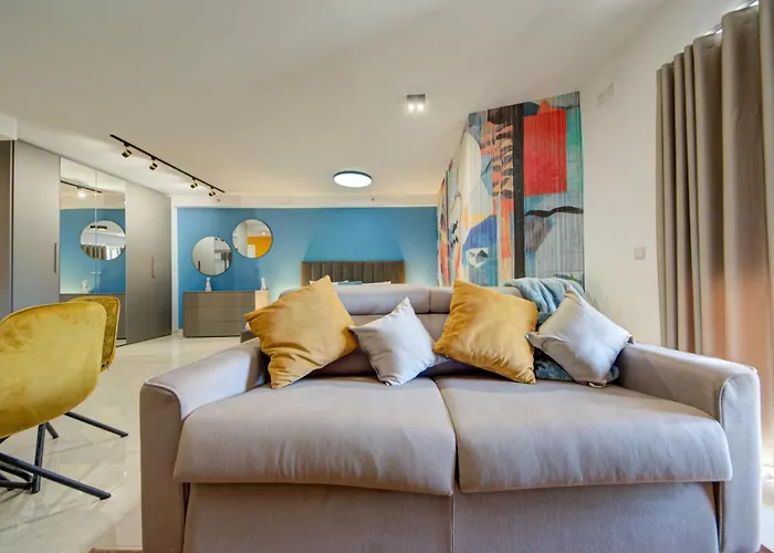 Seaside St'julians With Private Balconies By 360 Estates *